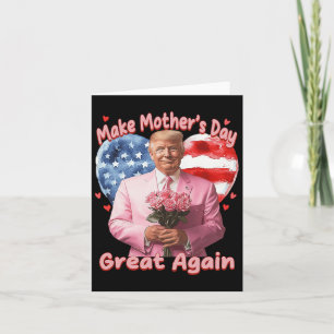Gör Mors dag Underbar igen till Trump-flott Mor Da Kort