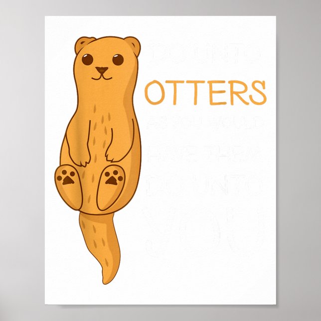 Gör mot utter Utter Poster (Framsidan)