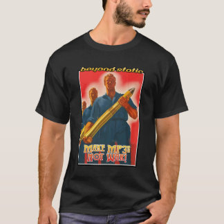 Gör MP3s - svart/affisch Tee