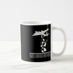 Gör musik. Inte Krig. Kaffemugg