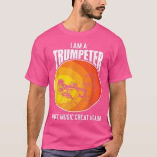 Gör musiken Underbar igen, Trumpet Musician T Shirt
