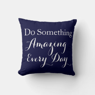 GÖR NÅGONTING Fantastisk VARJE DAG PILLOW Lumber Kudde