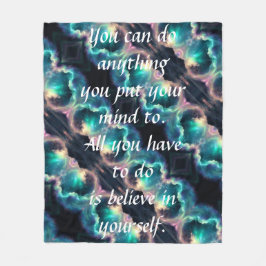 Gör något Fleece Blanket