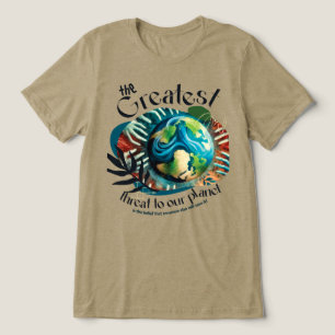 Gör något, vänta inte - Spara vår planet T-Shirt