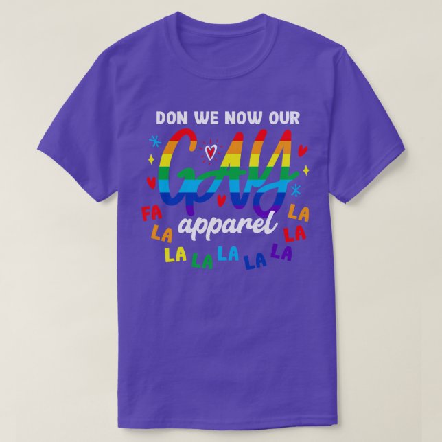 Gör nu vår gay-apparat t shirt (Design framsida)