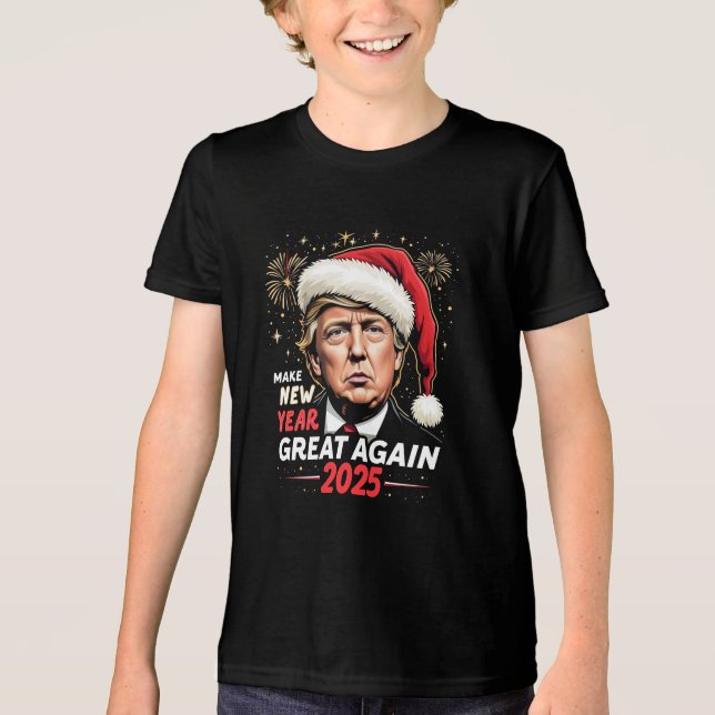 Gör nytt år Underbart 2025 till ett nytt Kväll T Shirt (Framsida)