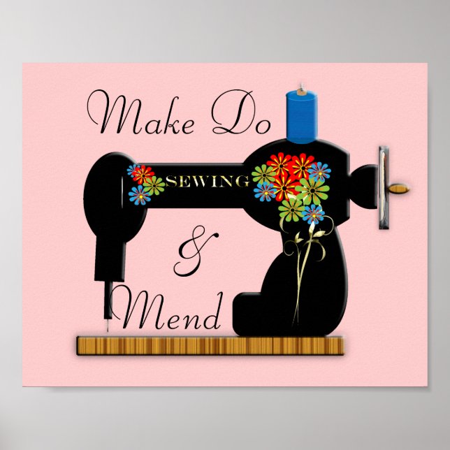 Gör och ändra Vintage syd Maskin Bild Poster (Framsidan)
