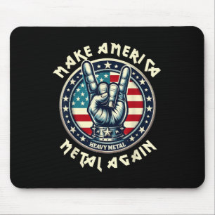Gör om Amerika Metall till Trump Sten Heavy Music Musmatta