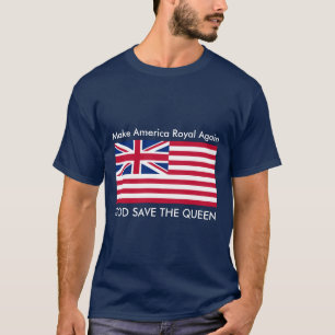Gör om Amerika-Royalet T-shirt