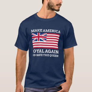 Gör om Amerika-Royalet Tee Shirt