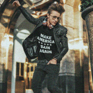 Gör om Amerika Sane T Shirt