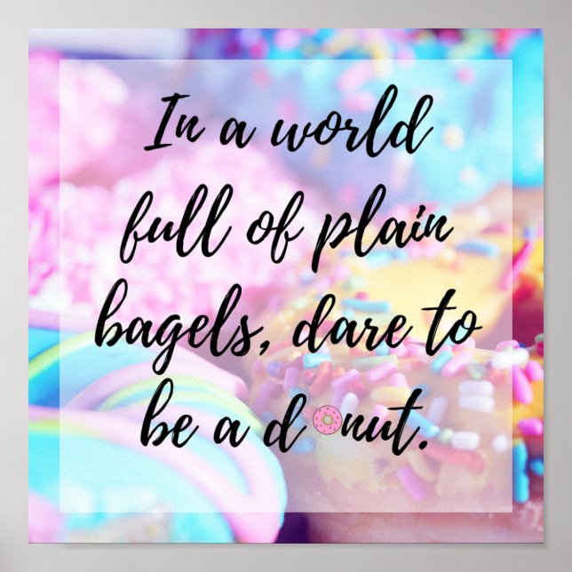 Gör om du vill vara ett citattecken som poster Don (Framsidan)