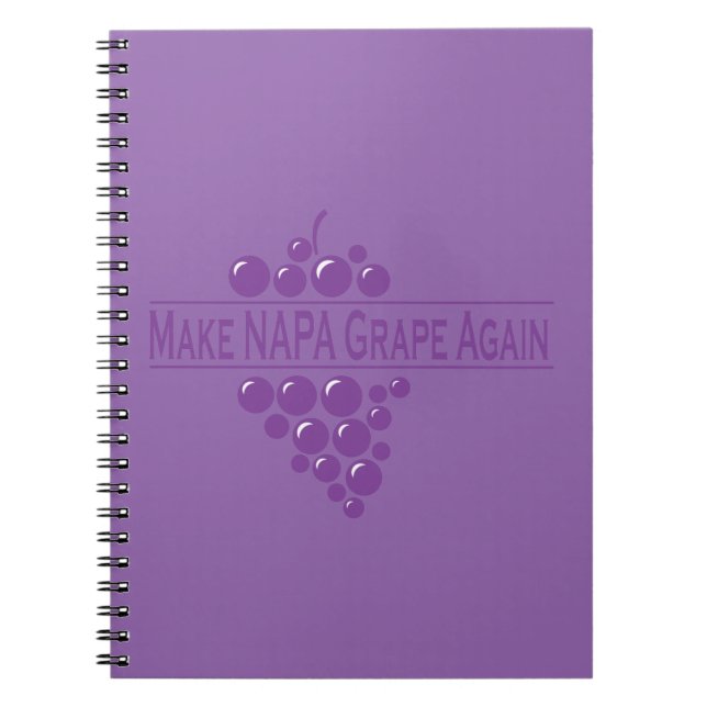 Gör om Napa-grafik Anteckningsbok (Framsidan)
