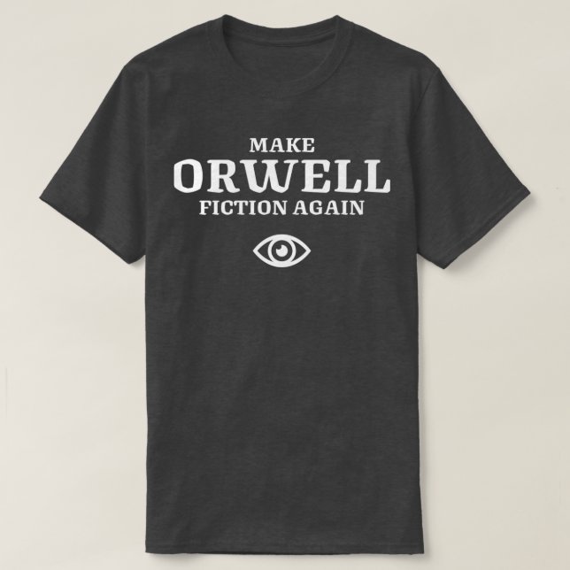 Gör om Orwell-filmen T Shirt (Design framsida)