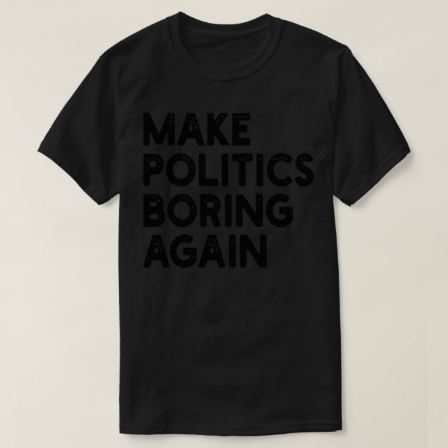 Gör om Politik 1 T Shirt (Design framsida)