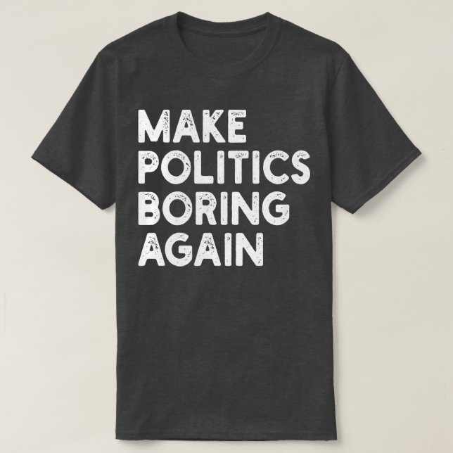 Gör om Politik-banden T Shirt (Design framsida)