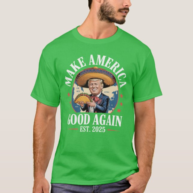 Gör om USA-Bran T Shirt (Framsida)