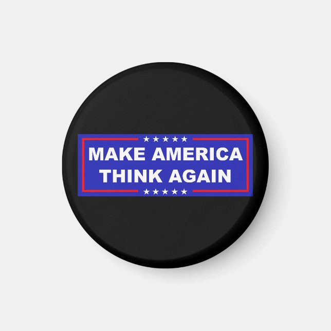 Gör om USA-Tänkan Magnet (Framsidan)