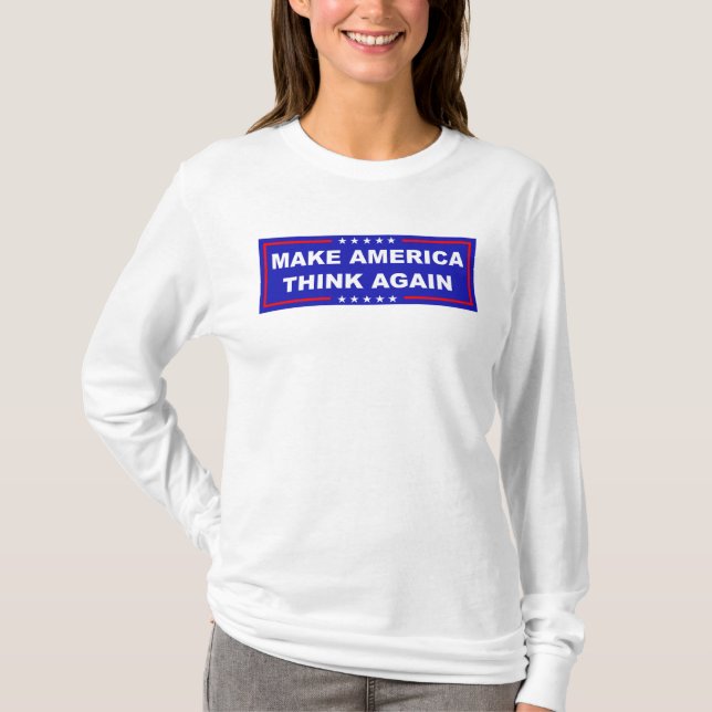 Gör om USA-Tänkan T Shirt (Framsida)