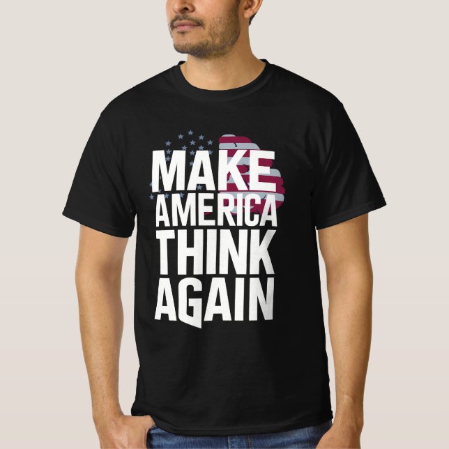 Gör om USA-Tänkan T Shirt (Framsida)