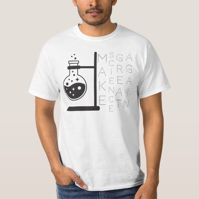 Gör om vetenskapen t shirt (Framsida)