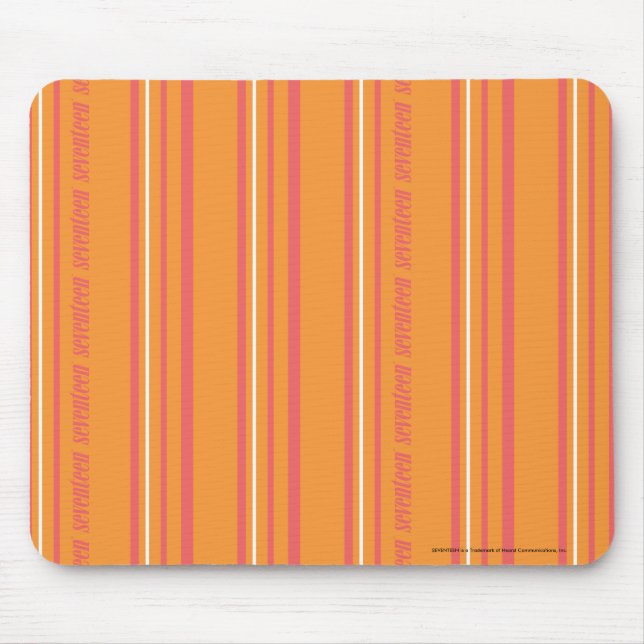 Gör orange randar tunnare musmatta (Framsidan)