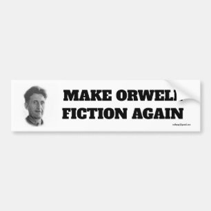 Gör Orwell fiktion igen Bildekal