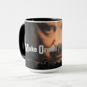 Gör Orwell-teckning igen Mugg