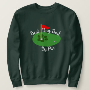 Gör Pappa på Grönten, bästa Hund på Pappa efter go Lång Ärmad Tröja