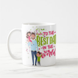 Gör Pappa sjömil unikt Fars dag Kaffemugg