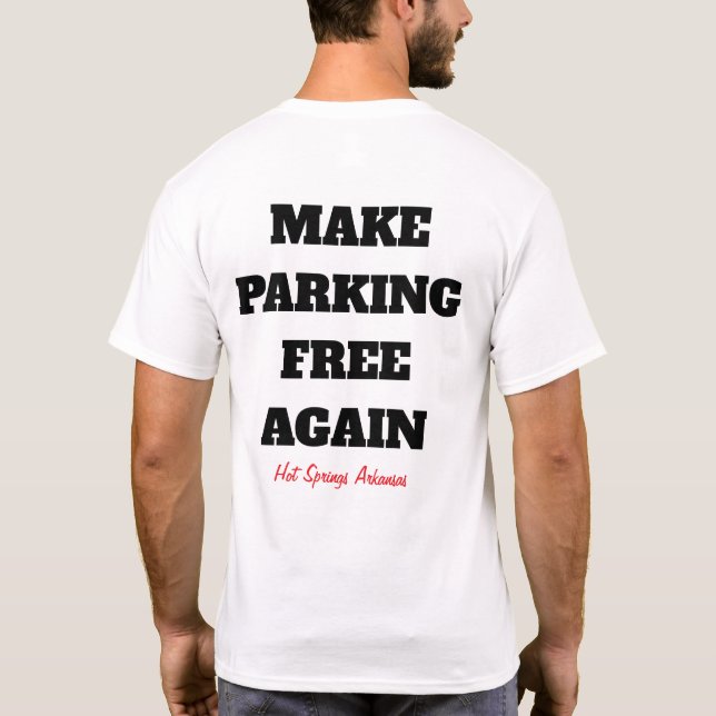Gör parsning fri igen - Hett Vår Arkansas T Shirt (Baksida)