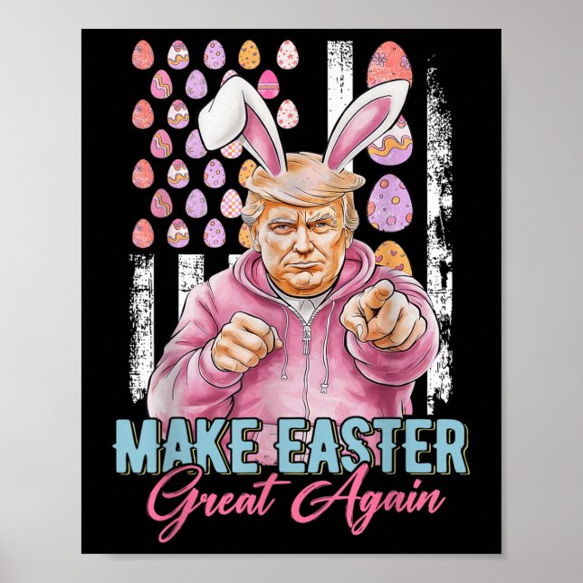 Gör Påsk Underbar igen, lustigt, amerikanska Poster (Framsidan)