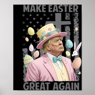 Gör Påsk Underbart igen till en lustig trupp, pres Poster