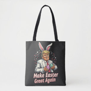 Gör Påsk underbart igen till Påsk Trump Eggs Tygkasse