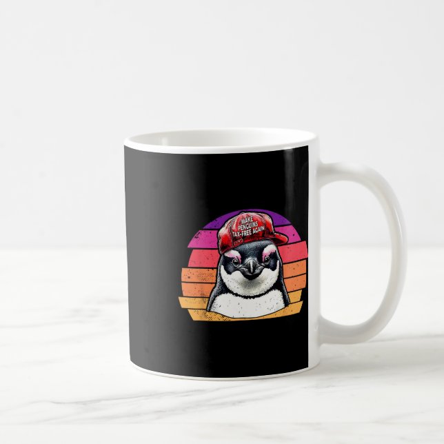 Gör penguin skattefri igen - Resistera Penguins Ag Kaffemugg (Höger)