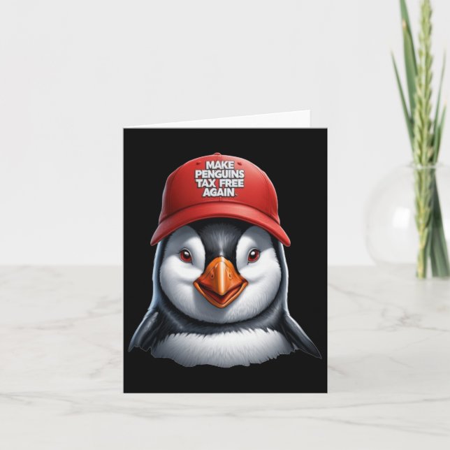 Gör penguin skattefri igen - Resistera Penguins Ag Kort (Framsida)