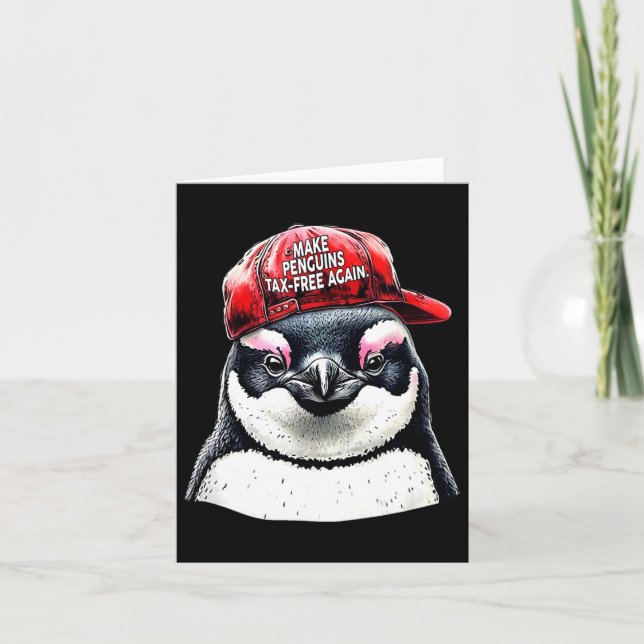 Gör penguin skattefri igen - Resistera Penguins Ag Kort (Framsida)