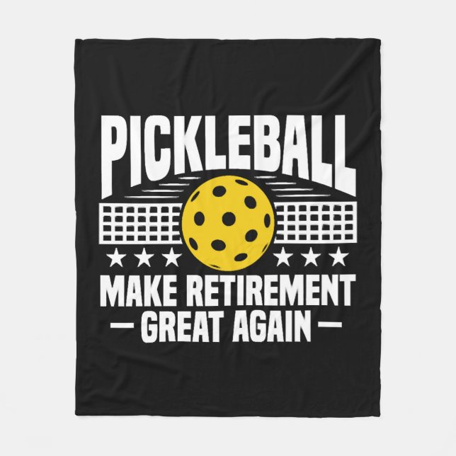 Gör Pension Underbart igen Fleecefilt (Framsidan)