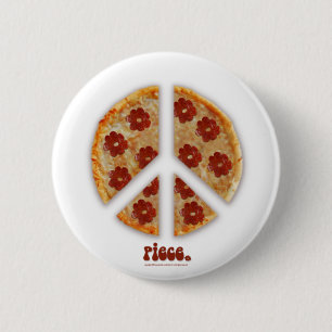 "Gör Pizza, inte krig" knäppas Knapp