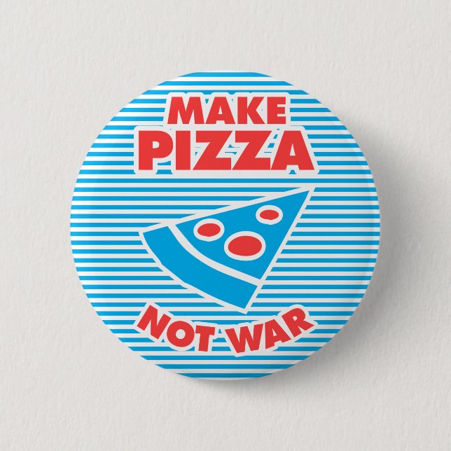 Gör Pizza inte Krig, spela med Rand Knapp (Framsida)