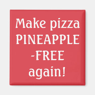 Gör pizzaanas fri igen! magnet