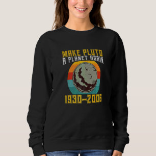 Gör Pluto till en planet igen Vintage rymdvetenska T Shirt