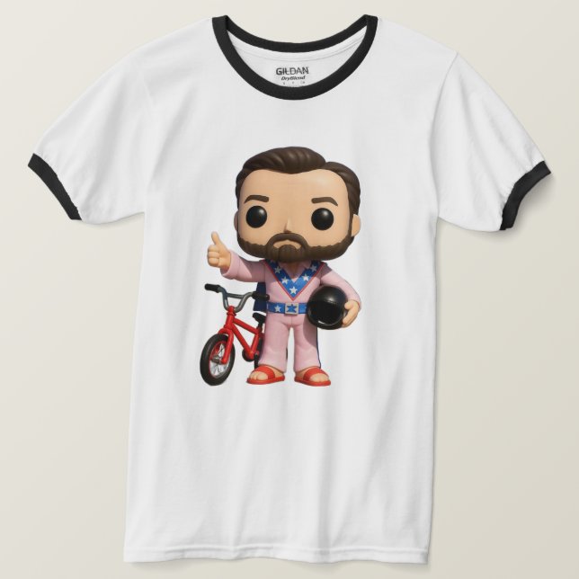 GÖR POP-SKJUTEN! RINGER DESIGN! T SHIRT (Design framsida)