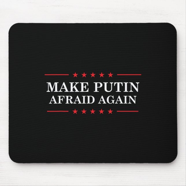 Gör Putin rädd igen - Stöd Ukraina och stoppa Musmatta (Framsidan)