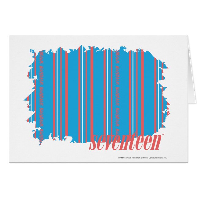 Gör randAqua 4 tunnare Hälsningskort (Framsidan Horizontal)