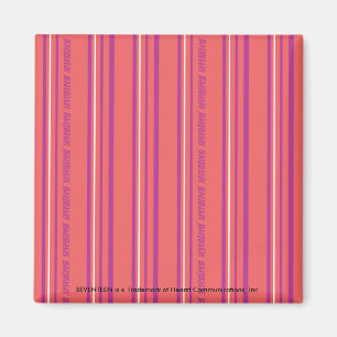 Gör randar LtPink tunnare Magnet