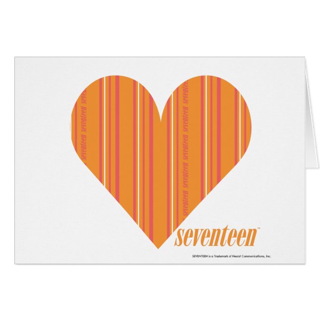 Gör randorange 3 tunnare hälsningskort (Framsidan Horizontal)