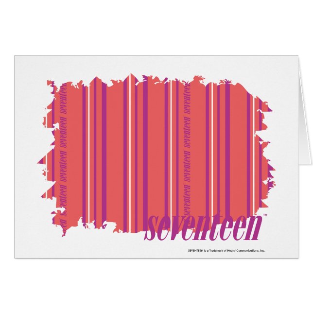 Gör randrosor 2 tunnare hälsningskort (Framsidan Horizontal)