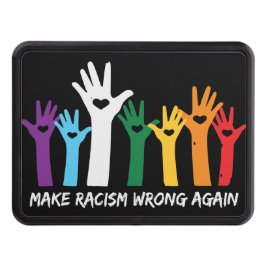 Gör rasismen felaktig, hjärtat Händer Dragkroksskydd