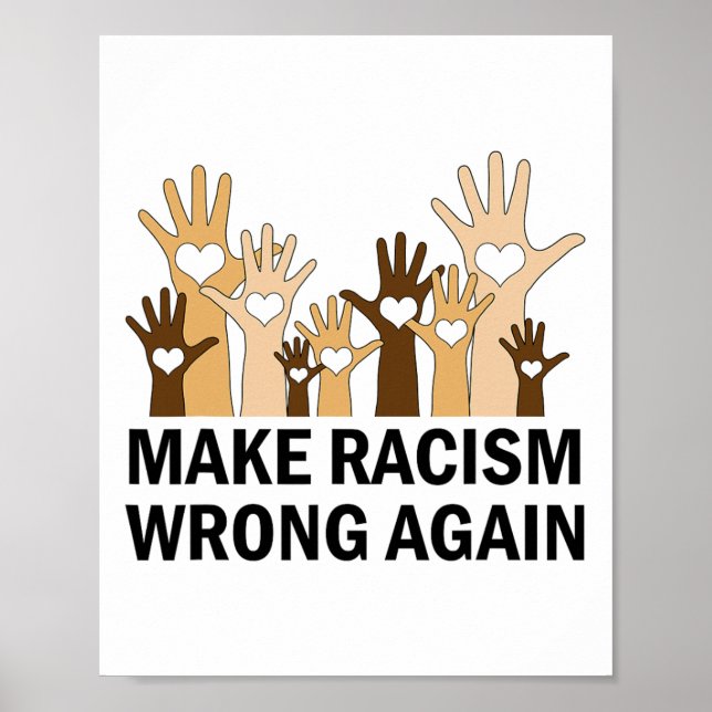 Gör rasismen felaktig igen, motarbeta hatmotstånde poster (Framsidan)